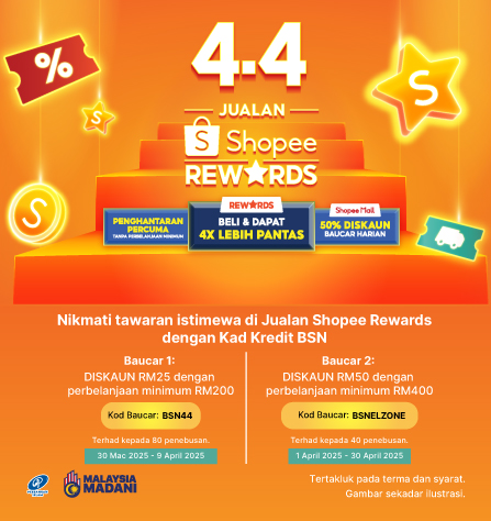 Special deals with BSN Credit Cards!